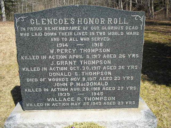 Glencoe Memorial 307 38